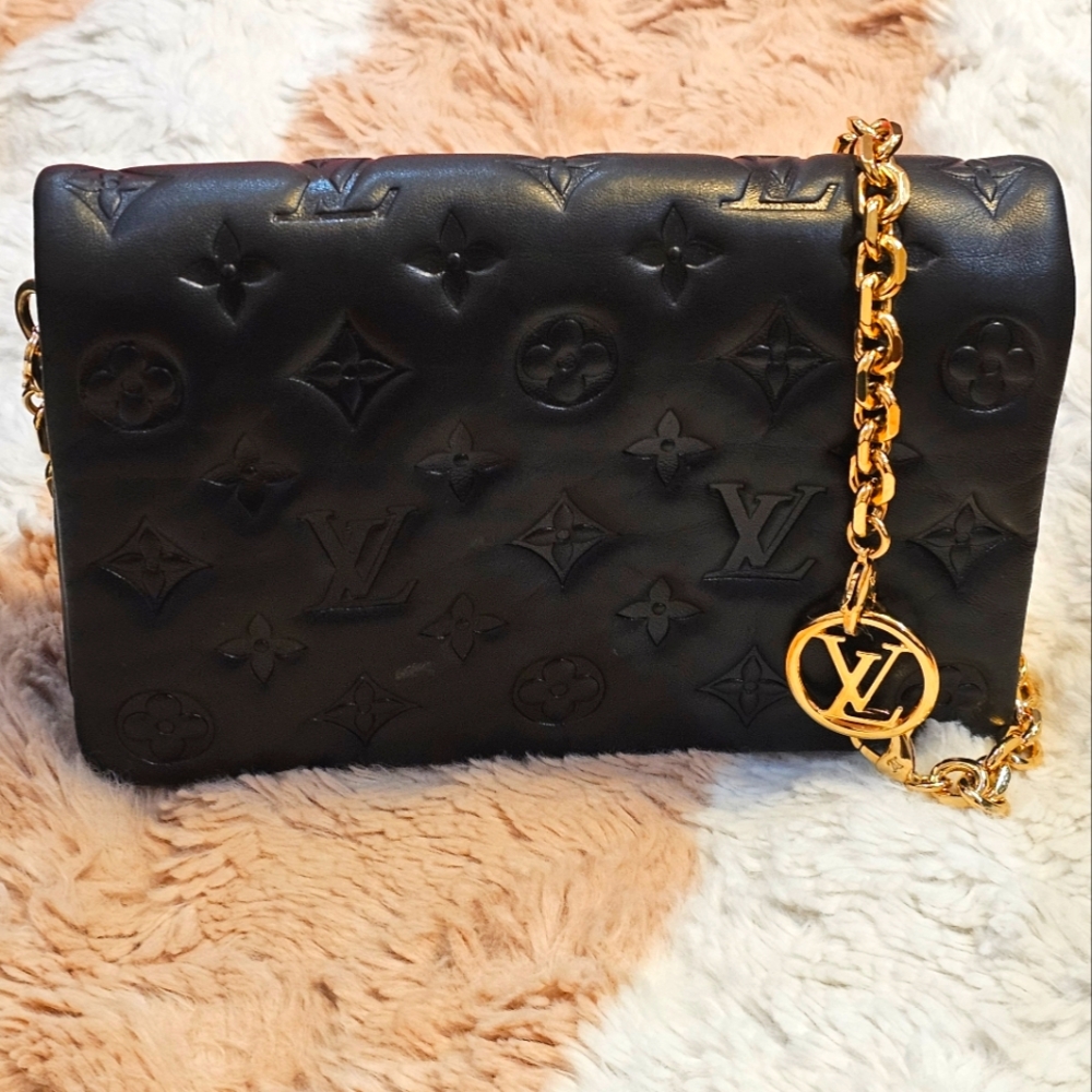 Louis Vuitton Monogram Leather Coussin Pochette